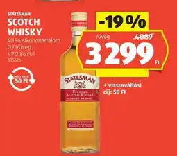 ALDI STATESMAN SCOTCH WHISKY ajánlat