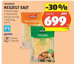 ALDI Hofburger Reszelt Sajt ajánlat