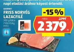 ALDI GOURMET FRISS NORVÉG LAZACFILÉ ajánlat