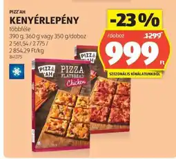 ALDI PIZZ'AH KENYÉRLEPÉNY ajánlat