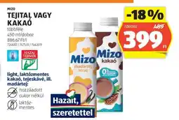 ALDI MIZO TEJITAL VAGY KAKAÓ ajánlat