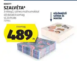 ALDI Kokett Szalvéta ajánlat