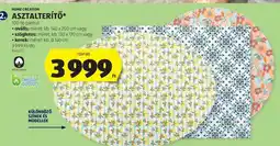 ALDI HOME CREATION ASZTALTERÍTŐ ajánlat