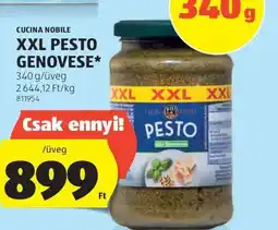 ALDI Cucina Nobile XXL Pesto Genovese ajánlat