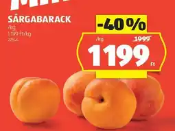 ALDI Sárgabarack ajánlat