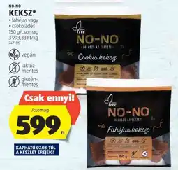 ALDI NO-NO Keksz ajánlat