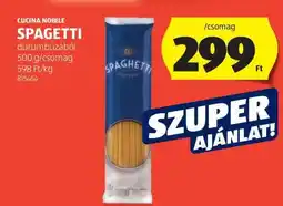 ALDI Cucina Nobile Spagetti ajánlat