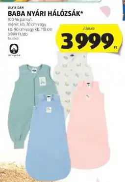 ALDI BABA NYÁRI HÁLÓZSÁK ajánlat