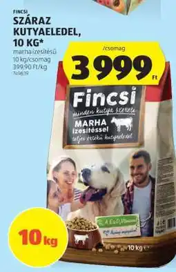 ALDI FINCSI SZÁRAZ KUTYAELEDEL, 10 KG ajánlat