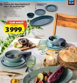 ALDI CROFTON Porcelán Tányérkészlet vagy Tálalótányér ajánlat