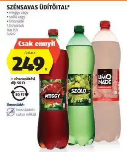 ALDI Szénsavas üdítőital ajánlat