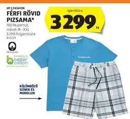 ALDI FÉRFI RÖVID PIZSAMA ajánlat