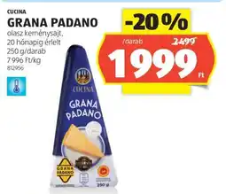 ALDI Cucina Grana Padano ajánlat