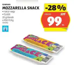 ALDI SZARVASI Mozzarella snack ajánlat