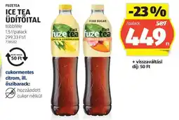 ALDI Fuzetea Ice Tea ajánlat