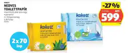 ALDI Kokett Nedves Toalettpapír ajánlat