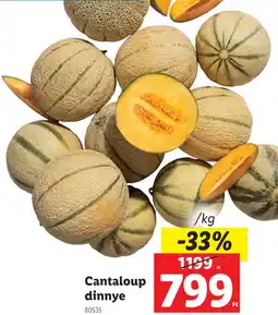 Lidl Cantaloup dinnye ajánlat