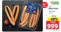 Lidl Pikok bécsi virsli ajánlat