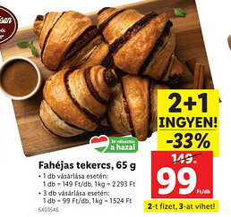 Lidl Fahéjas tekercs ajánlat