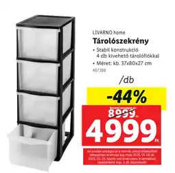 Lidl Livarno home tárolószekrény ajánlat