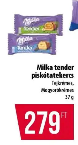 Coop Milka tender piskótatekercs ajánlat