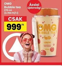 Interspar OMG Bubble Tea ajánlat