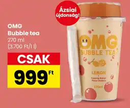 Interspar OMG Bubble Tea ajánlat