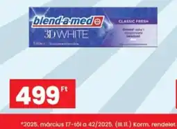 Interspar Blend-a-med 3D White Classic Fresh ajánlat