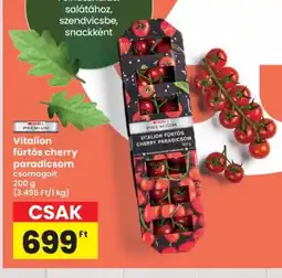 Interspar Vitalion fürtös cherry paradicsom ajánlat