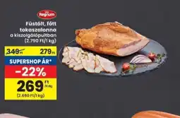 Interspar Füstölt, főtt tokaszalonna ajánlat