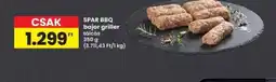 Interspar SPAR BBQ bajor griller ajánlat