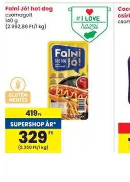 Interspar Falni Jt! hot dog ajánlat