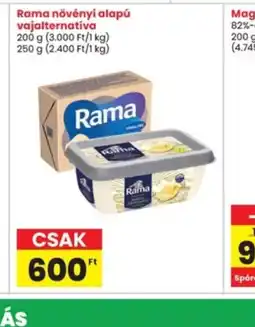 Interspar Rama növényi alapú vajalternatíva ajánlat