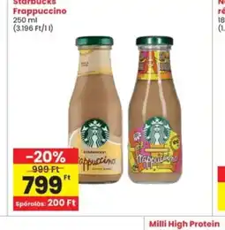 Interspar Starbucks Frappuccino ajánlat
