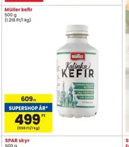 Interspar Müller kefir ajánlat