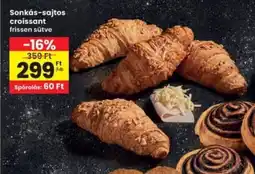 Interspar Sonkás-sajtos croissant ajánlat