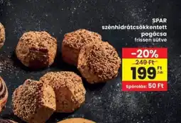 Interspar Spar szénhidrátcsökkentett pogácsa ajánlat