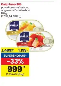Interspar Kaija lazacfilé ajánlat