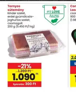 Interspar Tornyos sütemény ajánlat