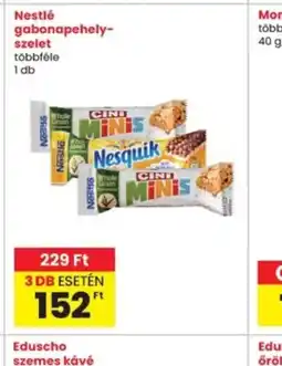Interspar Nestlé gabonapehely szelet ajánlat