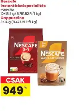 Interspar Nescafé instant kávéspecialitás ajánlat