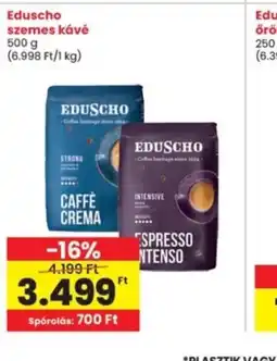 Interspar Eduscho szemes kávé ajánlat