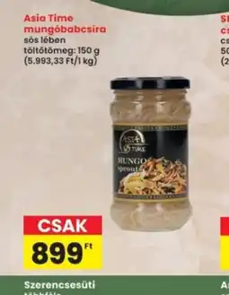 Interspar Asia Time mungbabcsíra ajánlat