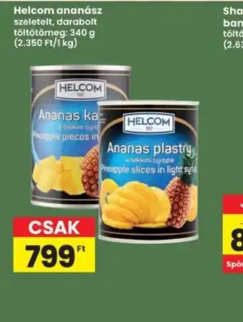 Interspar Helcom ananász ajánlat