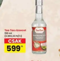 Tao Tao rizsecet