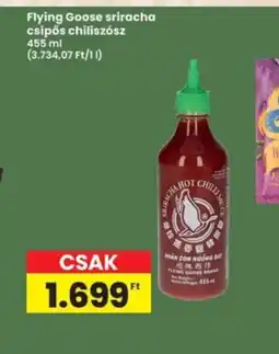 Interspar Flying Goose Sriracha csípős chiliszsz ajánlat