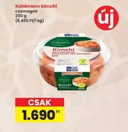 Interspar Kühlmann kimchi ajánlat