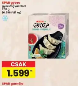 Interspar SPAR gyoza ajánlat