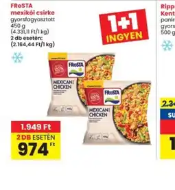 Interspar Frosta mexiki csirke ajánlat
