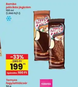 Interspar Bambo pálcikás jégkrém ajánlat